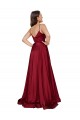 Sleeveless French Blue Low Back A-Line Spaghetti Straps Black Tie Evening Gown / Prom Dress / Bridesmaid Dress Mississauga