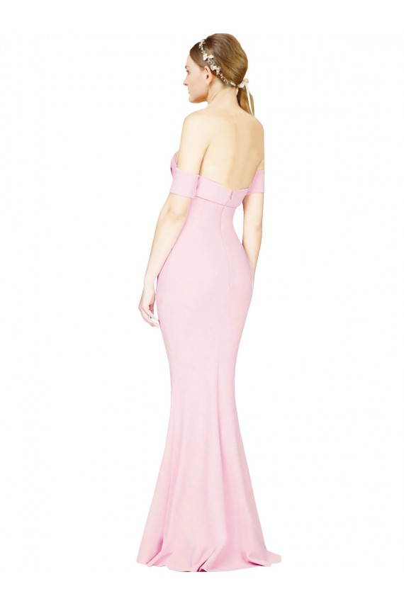 Sleeveless Pink Low Back A-Line Strapless Formal Evening Gown / Prom Dress / Bridesmaid Dress Mississauga