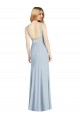 Sleeveless Light Sky Blue Backless Trumpet Halter Neck Formal Evening Gown / Bridesmaid Dress Mississauga