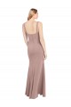 Sleeveless Dusty Pink Mermaid Square Neck Prom Dress / Bridesmaid Dress Mississauga
