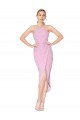 Sleeveless Orchid Mermaid Halter Neck Bridesmaid Dress / Formal Dress Mississauga