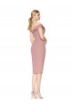 Sleeveless Dusty Pink Mermaid Off the Shoulder Black Tie Evening Gown / Prom Dress / Bridesmaid Dress Mississauga