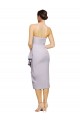 Sleeveless Arctic Lilac Low Back Sheath Strapless High Low Evening Gown / Prom Dress / Bridesmaid Dress Mississauga