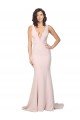 Sleeveless Pink V-Back Sheath V-Neck Black Tie Evening Gown / Prom Dress / Bridesmaid Dress Mississauga