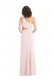 Sleeveless Pink Trumpet One Shoulder Formal Evening Gown / Prom Dress / Bridesmaid Dress Mississauga