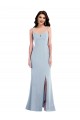 Sleeveless Light Sky Blue Trumpet Spaghetti Straps Formal Evening Gown / Prom Dress / Bridesmaid Dress Mississauga