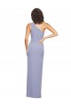 Sleeveless Smoke Blue Sheath One Shoulder Formal Evening Gown / Prom Dress / Bridesmaid Dress Mississauga