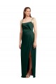 Sleeveless Hunter Low Back Column Spaghetti Straps Formal Evening Gown / Prom Dress / Bridesmaid Dress Mississauga