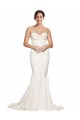 Sleeveless Ivory Low Back Mermaid Cowl Neck Formal Evening Gown / Prom Dress / Bridesmaid Dress Mississauga