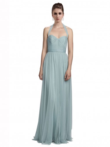 Sleeveless A-Line Halter Neck Bridal Party Dress / Evening Dress Mississauga