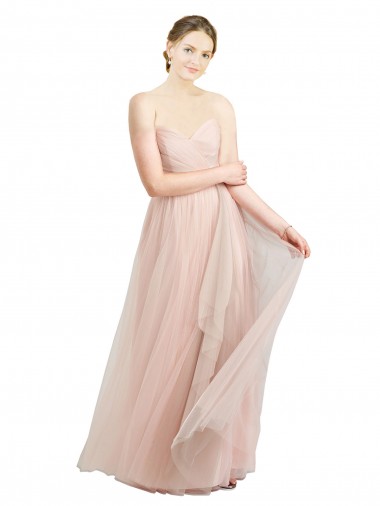 Sleeveless Pink A-Line Sweetheart Bridesmaid Dress / Evening Dress Mississauga