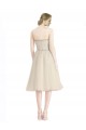 Sleeveless A-Line Strapless Bridesmaid Dress Mississauga