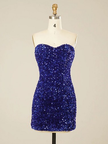 Sleeveless Shown Color Sheath Sweetheart Prom Dress Mississauga