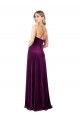 Sleeveless Grape Criss Cross Back A-Line Scoop Neck Formal Evening Gown / Prom Dress / Bridesmaid Dress Mississauga