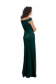 Cap Sleeves Dark Green A-Line Square Neck Formal Evening Gown / Prom Dress / Bridesmaid Dress Mississauga