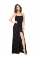 Sleeveless Black Criss Cross Back A-Line Spaghetti Straps Bridesmaid Dress Mississauga